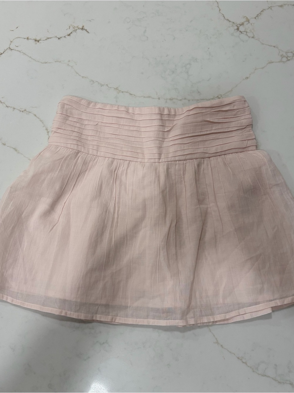 NWT Abercrombie Kids Emerson Skort Girls 9/10 Mauve Chalk Pink